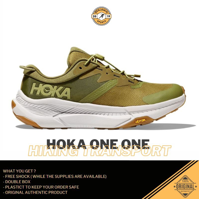 Sepatu Hiking Pria HOKA ONE ONE transports Original