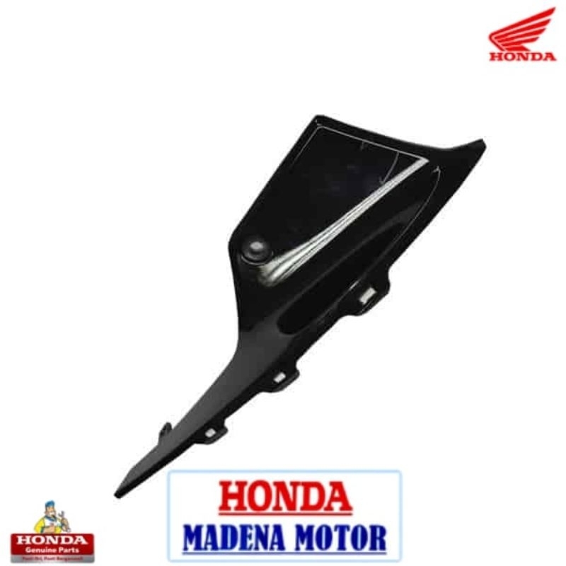 Panel Left Shroud Hitam Kilap atau Cover Sambungan Tangki Dalam New CB150R StreetFire K15G ORIGINAL 