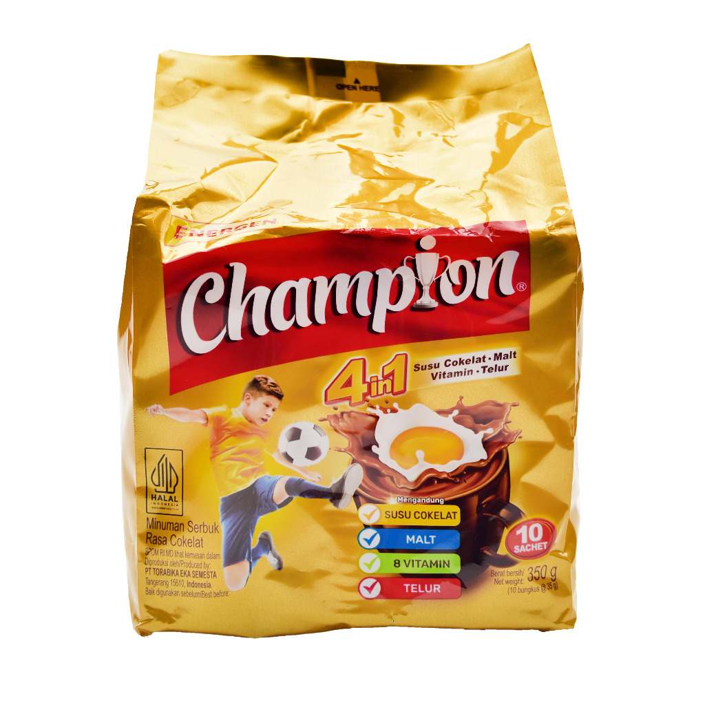 

Sereal ENERGEN CHAMPION 4in1 isi 10's