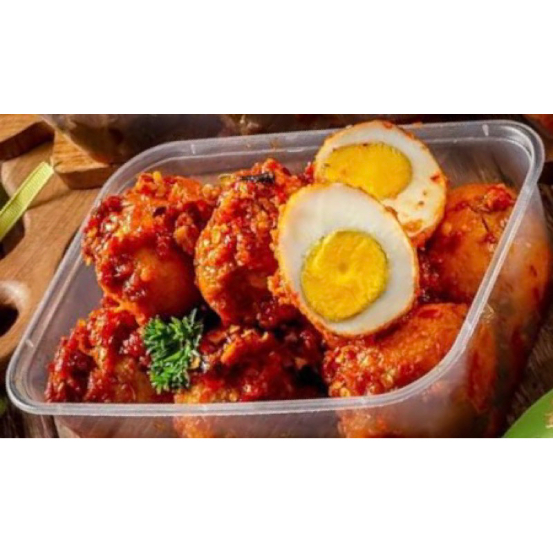 

Hanya instan “TELUR BALADO” ( isi 6 ) kemasan thinwall