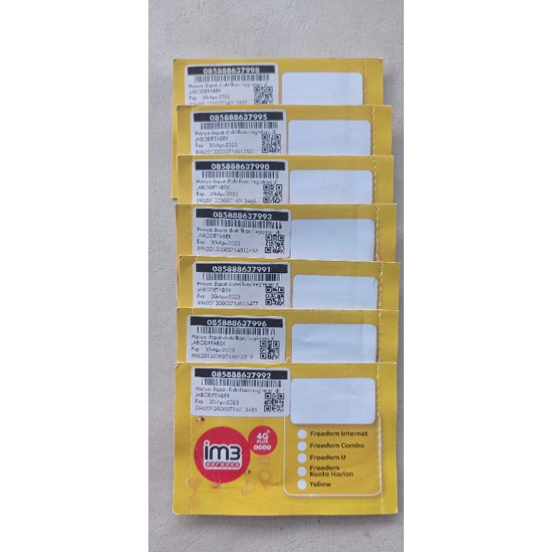 nomer cantik indosat