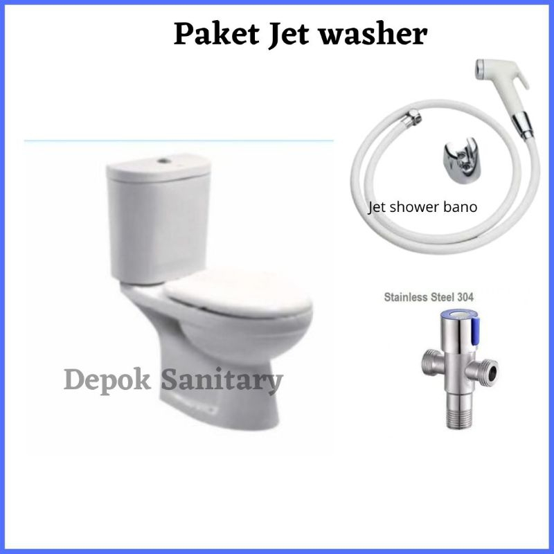 CLOSET DUDUK VOLK AS 50 CM /KLOSET DUDUK AS 50CM