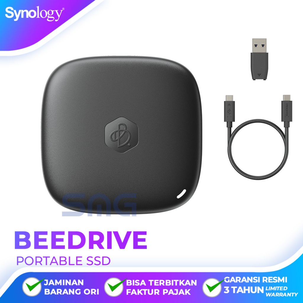 Synology Bee Drive 2TB Personal Backup Hub - External SSD