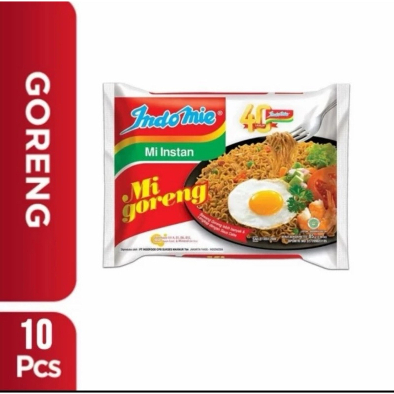 

Indomie Goreng 10pc