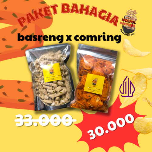 

PAKET BUNDLE BASRENG ORI X COMRING ORI