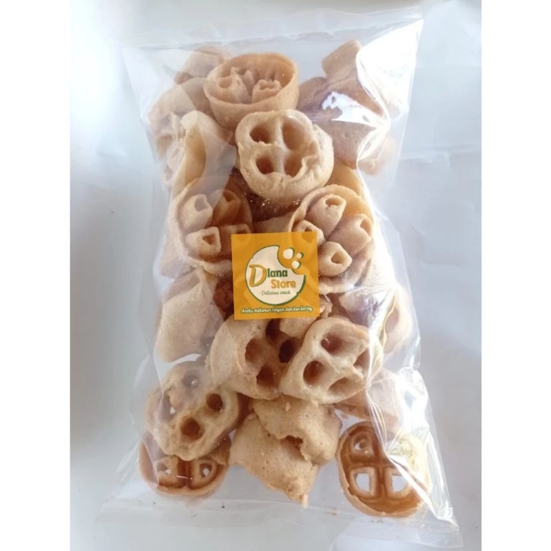 

Seroja mini manis / kue kembang goyang seroja 250gr