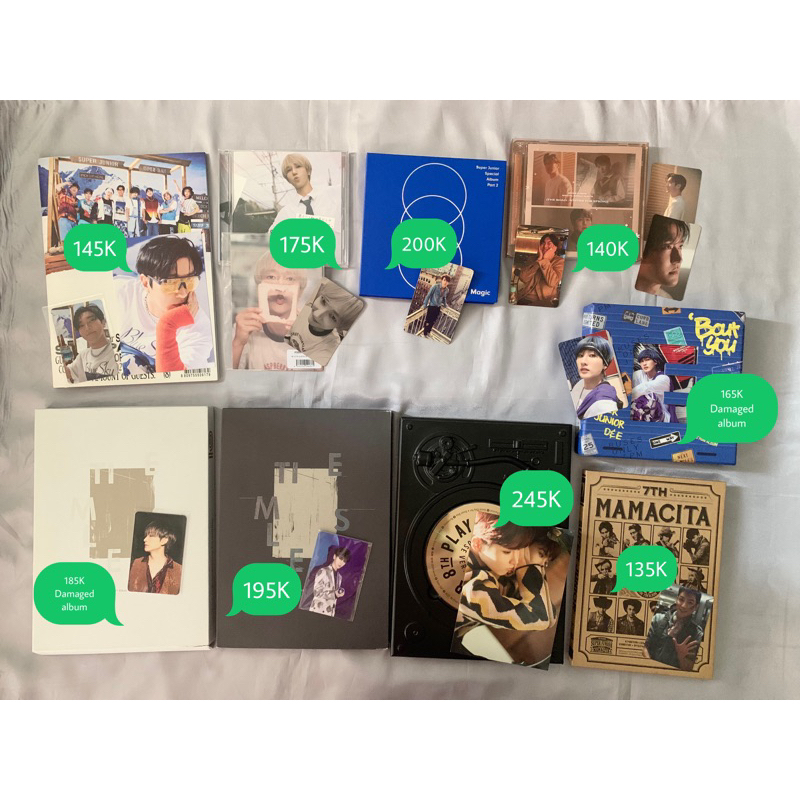 Super Junior Official Japan Korean Album Photocard smtown smcu Leeteuk Eunhyuk Heechul Kyuhyun Siwon