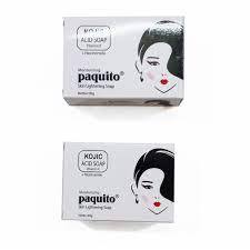 PAQUITO Kojic Acid Soap 60gr / 100gr - Sabun Pencerah Kulit Skin Lightening Soap
