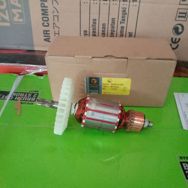BRAXTER Armature Angker Mesin Bor Pesawat Rotor Bor BT1416 Braxter