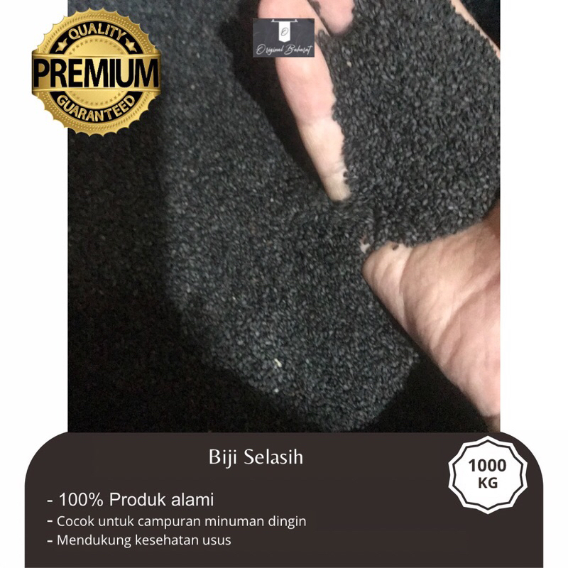 

Biji Selasih Termurah Rempah PREMIUM QUALITY
