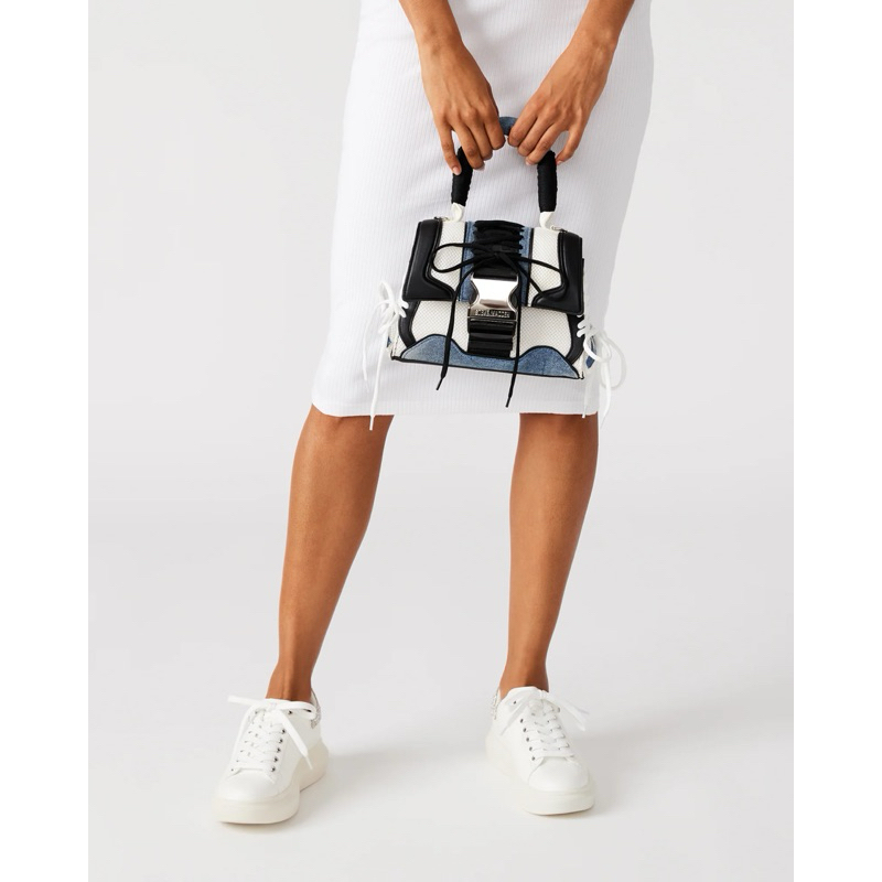 STEVE MADDEN BDIEGO BAG DENIM FABRIC