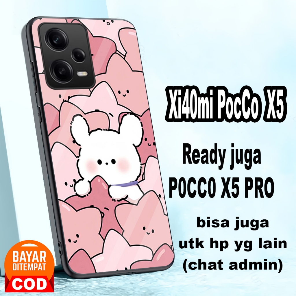 COD73/Softcase glossy kilau POCO X5 dan ALLL TYPE(motif genshin impact )  X5 PRO/X3/X3 PRO/X3 NFC /m