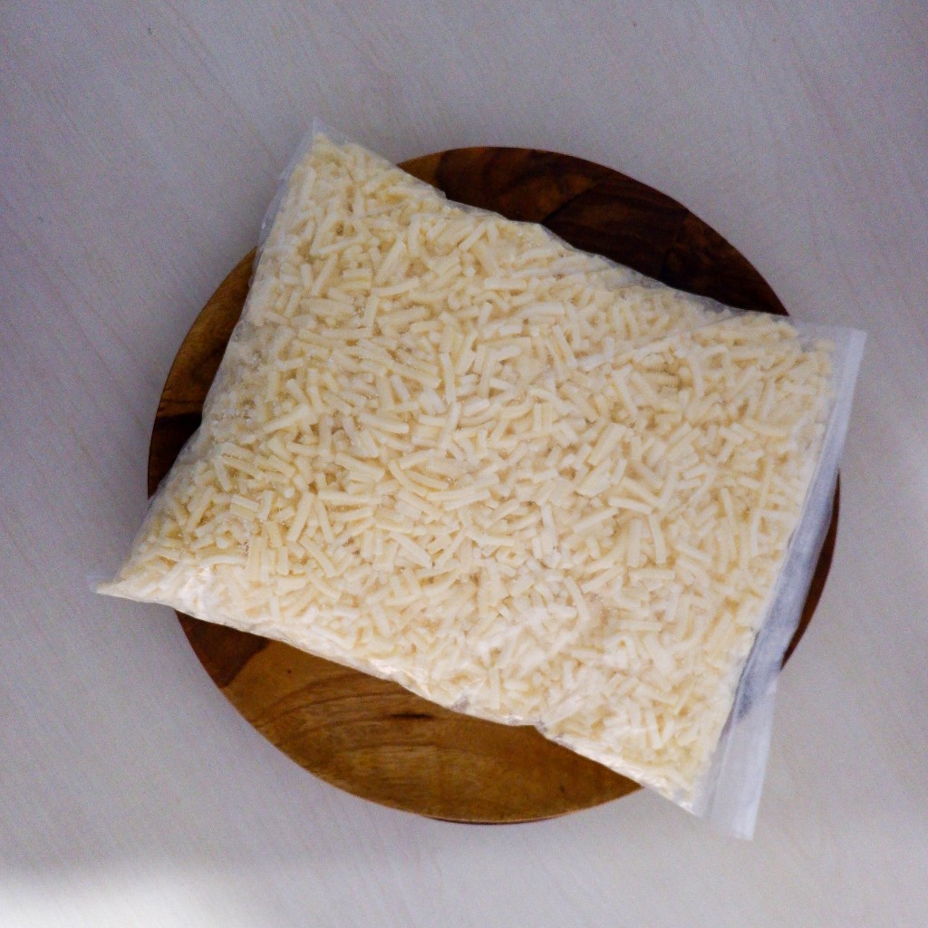 

SHREDDED MOZZARELLA 1KG - KEJU PARUT 1KG