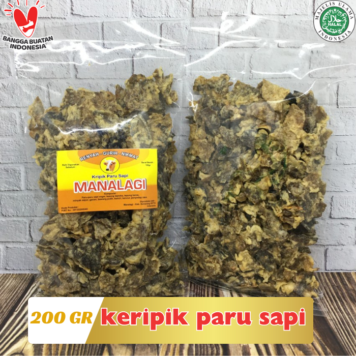 

Keripik Paru Sapi Kripik Paru Sapi Manalagi Renyah Gurih Nikmat Khas Oleh-oleh Semarang