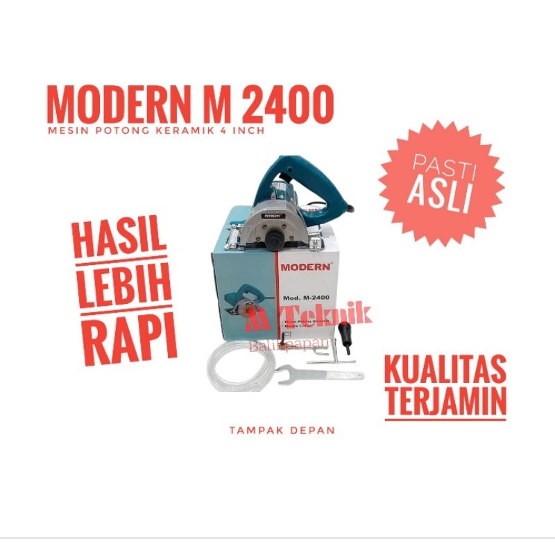 Mesin Potong Keramik Modern M2400 marble granit kayu cutter 4 inch m 2400
