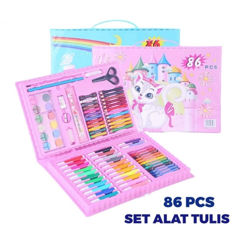 

ART SET 86PCS/ KRAYON SET/ PENSIL WARNA SET