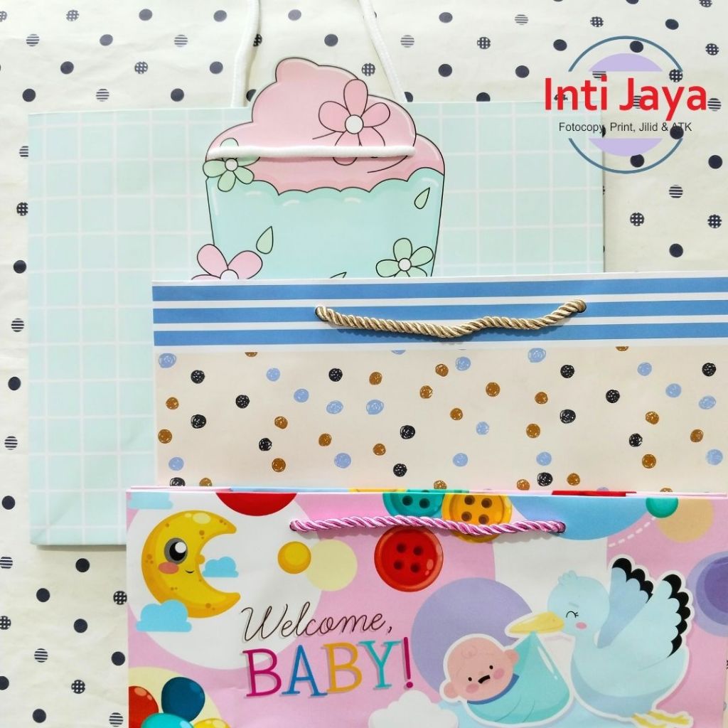 

Paper Bag/ Goodie Bag Kertas Motif Landscape