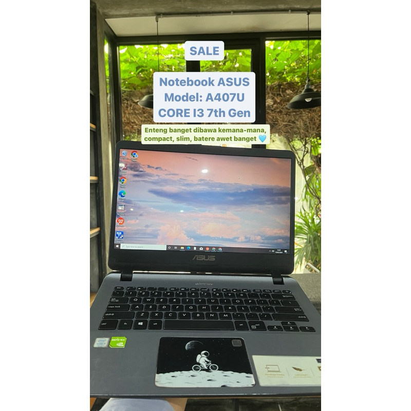 Laptop Second Jogja ASUS VIVOBOOK A407U