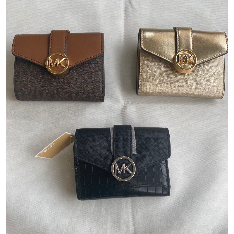 [Ready] MK Carmen Small Trifold Wallet New