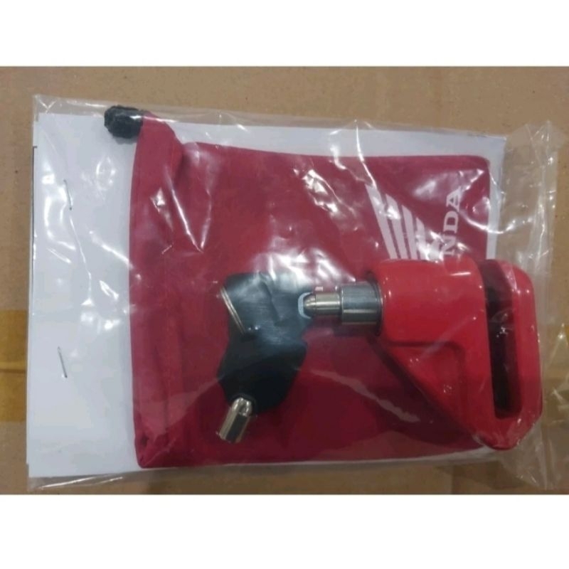 Kunci gembok sepedah motor original AHM berkualitas