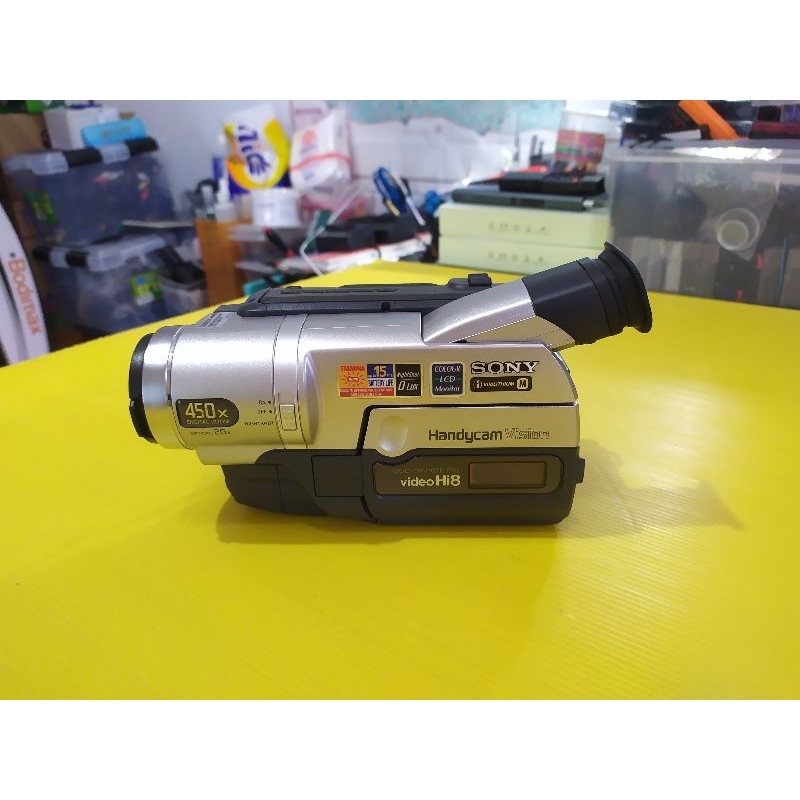 THE LEGEND HANDYCAM SONY TRV107E MODEL RETRO KLASIK RARE KASET VIDEO8