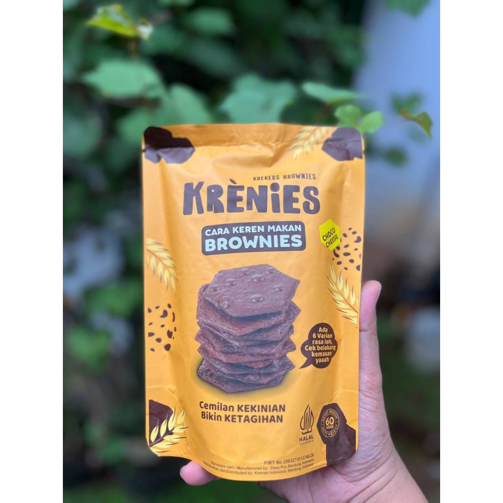 

KRENIES Krekers Brownies Choco Cheese ala iBar