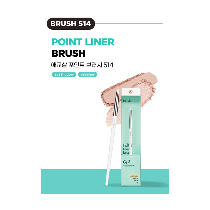 Fillimilli 514 Aegyosal Point Liner Brush