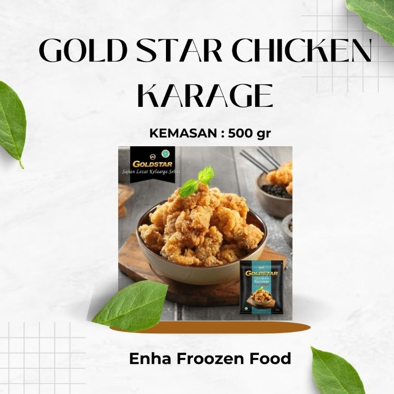 

Goldstar Chicken Karage 500gr