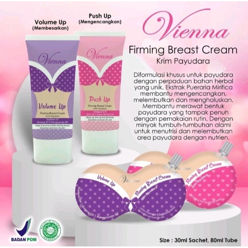 Vienna Firming Breast Cream Volume Up//Push Up