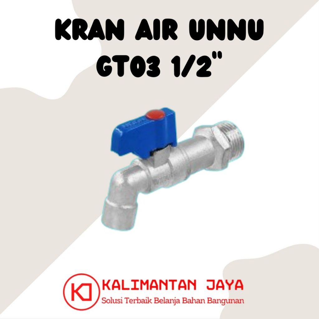 Kran Air/Kran Tembok UNNU GT03 1/2"