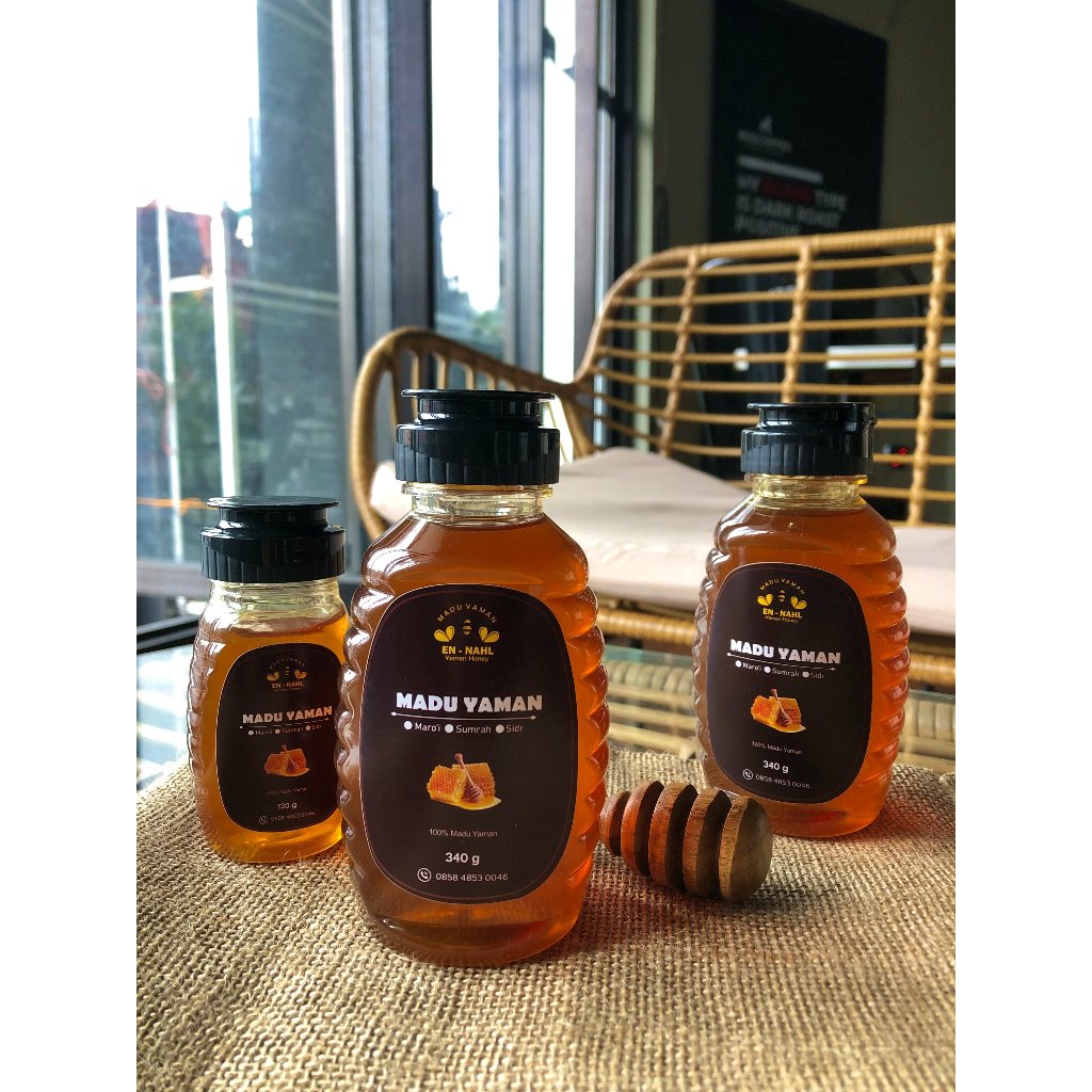 

ENNAHL PROMO Madu Yaman Asli Marai Sumroh 130 gr 340 gr
