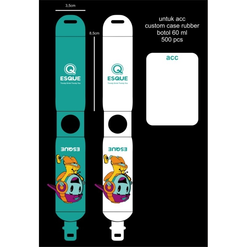 custom case handsanitizer botol 60 ml ( pelunasan )