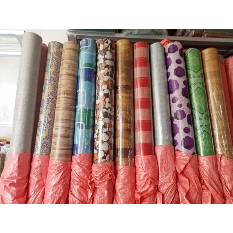 jual tikar lantai per roll lebar 2x20m mrek original / korea hakana / korea daige