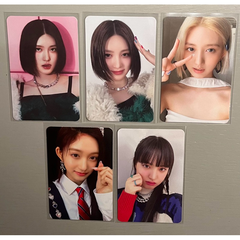 [CLEARANCE SALE] Ive Official Photocard After Like Love Dive I’VE Gaeul Liz Leeseo POB SSQ
