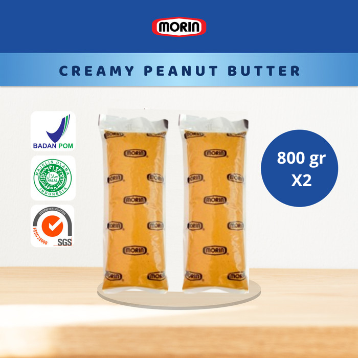 

MORIN PEANUT BUTTER 800 GR - SELAI KACANG x 2