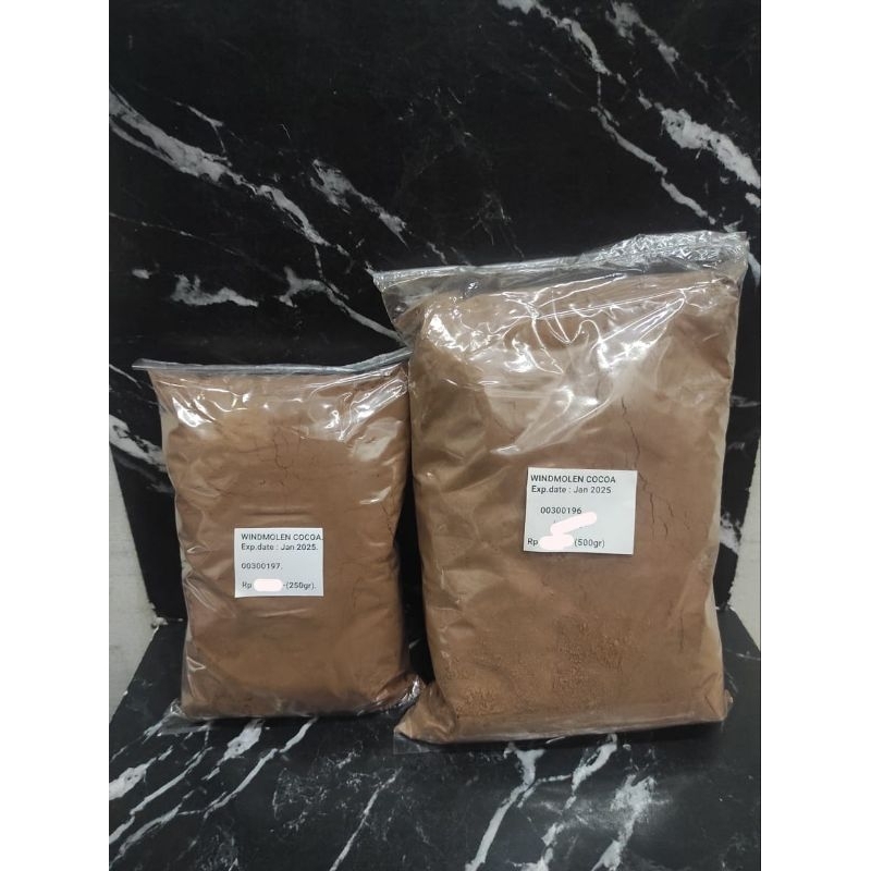 

COCOA POWDER WINDMOLEN TIMBANG 250gr dan 500gr/Repack/Rapacking/bubuk coklat/ tepung coklat/ cokelat
