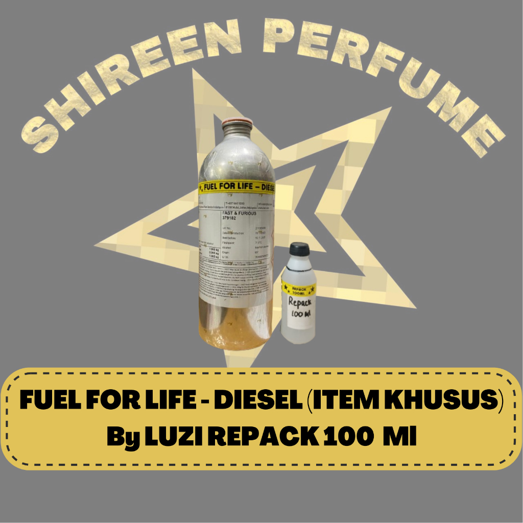 FAST & FURIOUS BY LUZI REPACK 100 ML (ITEM KHUSUS)