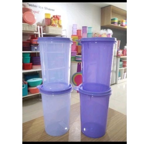 tupperware handoiler canister 1L ungu