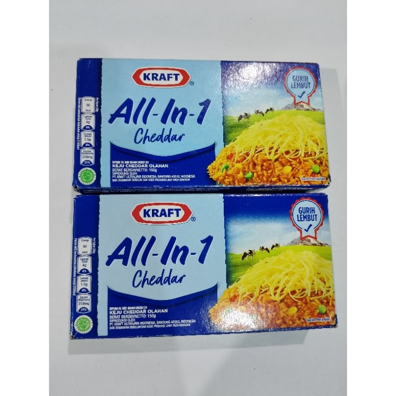 

Keju Kraft All in one 150g (keju exp) untuk umpan pancing