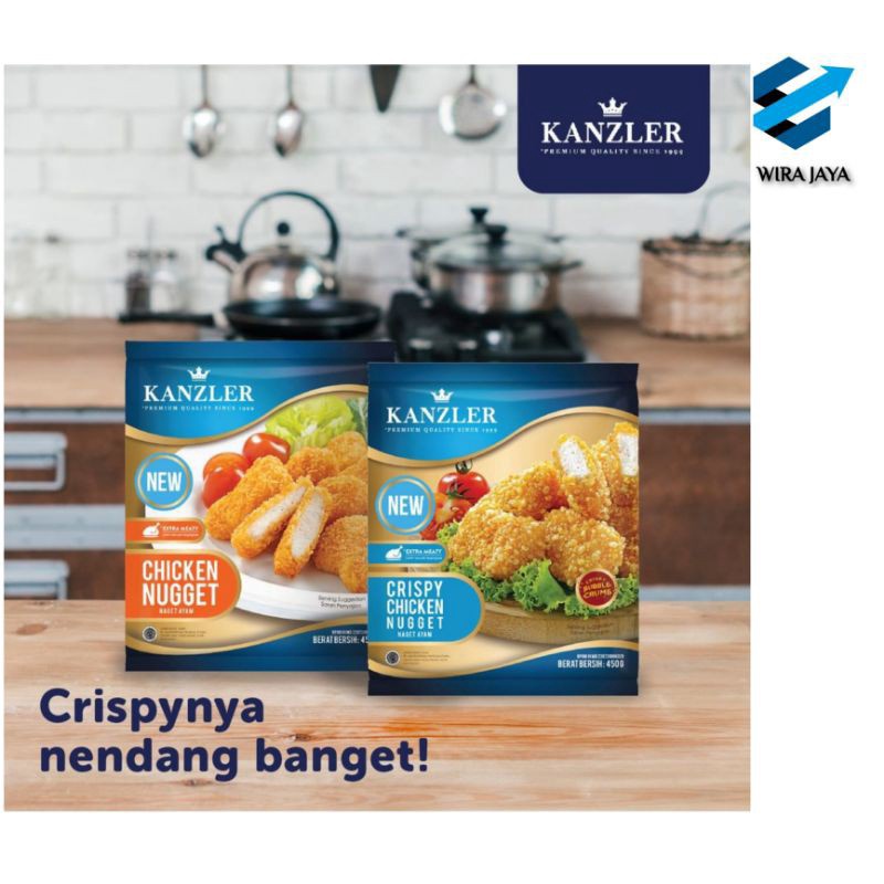 

Star KANZLER NUGGET AYAM CHICKEN NUGGET CRISPY CHICKEN NUGGET 45 gr