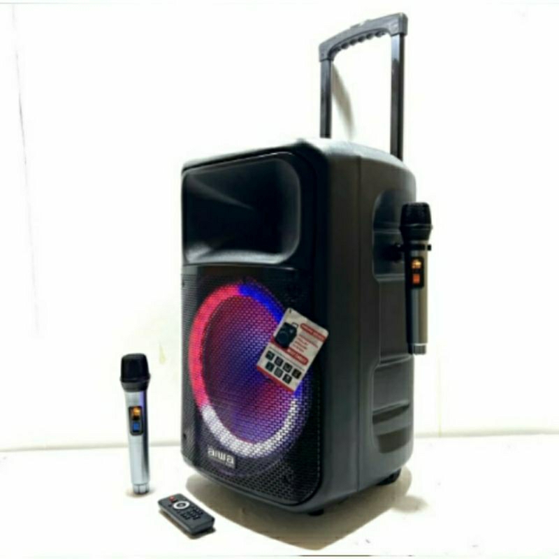 speaker portable 12 inch aiwa elegant 12 speaker karaoke bluetooth
