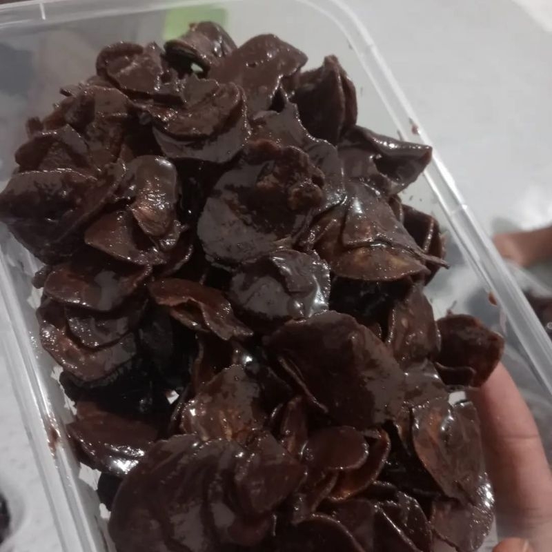

pisang lumer coklat