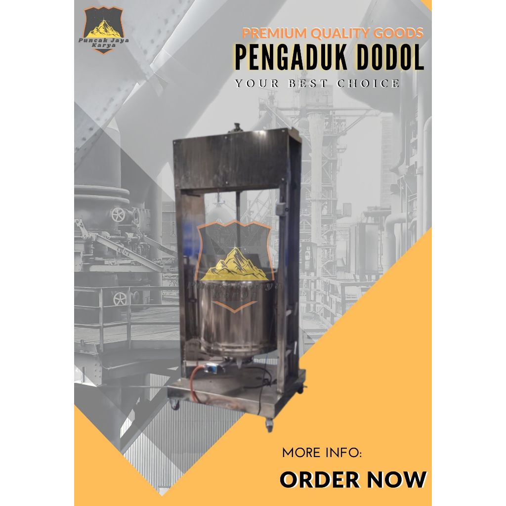 Mesin Pengaduk Dodol - Mesin Memasak Dodol