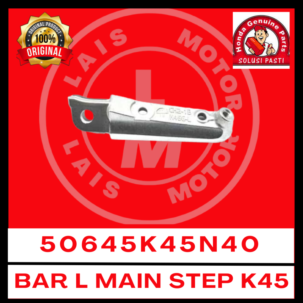 Step Depan Kiri K45 CBR150R 50645K45N40 Original AHM