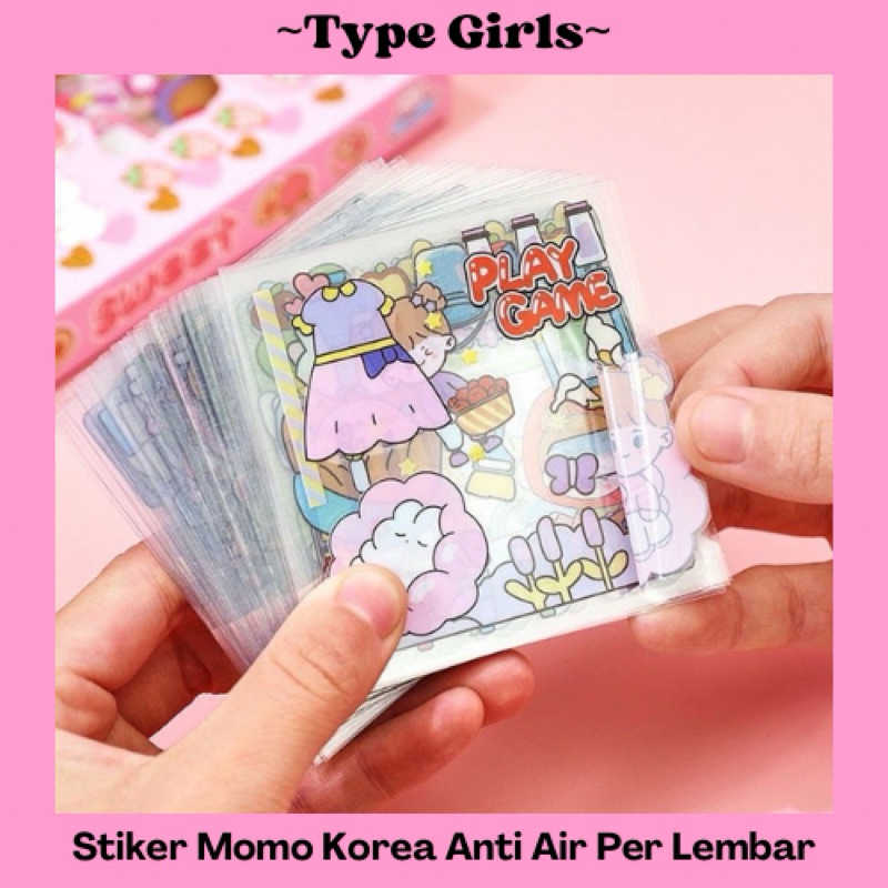

STICKER MOMO PER PCS ECERAN SATUAN