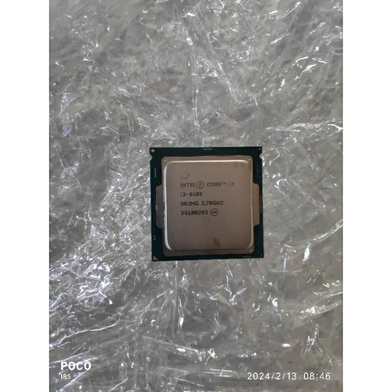 Processor Intel Core i3 6100 Gen 6 Lga 1151