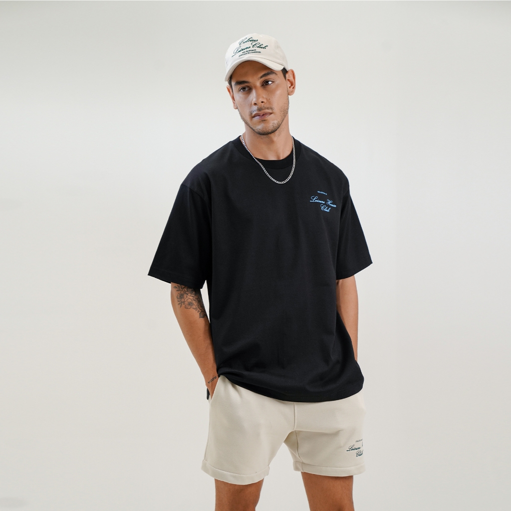 CELCIUS Kaos Lengan Pendek "Native Signature" Hitam
