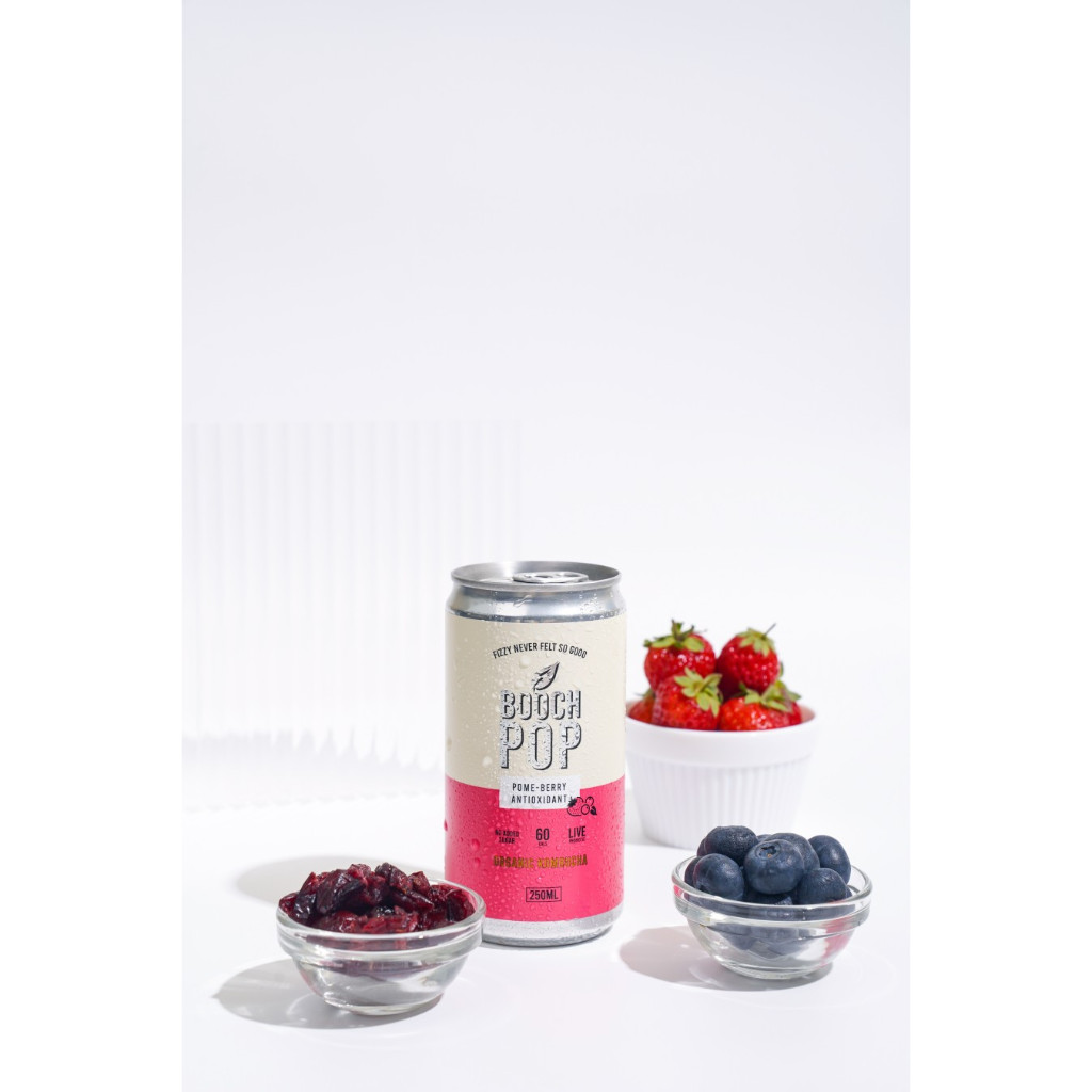 

Booch Pop Pomegranate Mixed Berries 4 pack