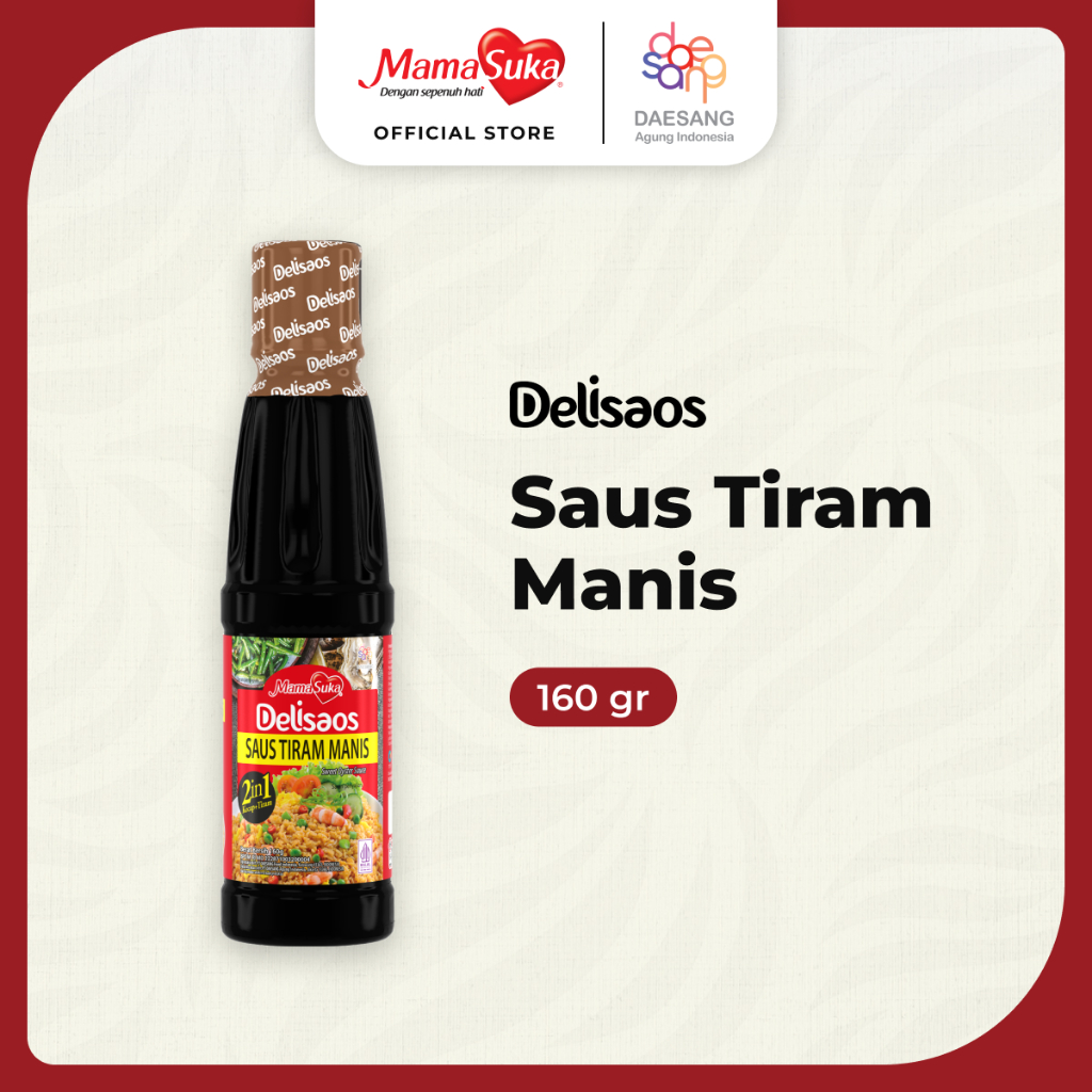 

MamaSuka - Delisaos Saus Tiram Manis 160 gr