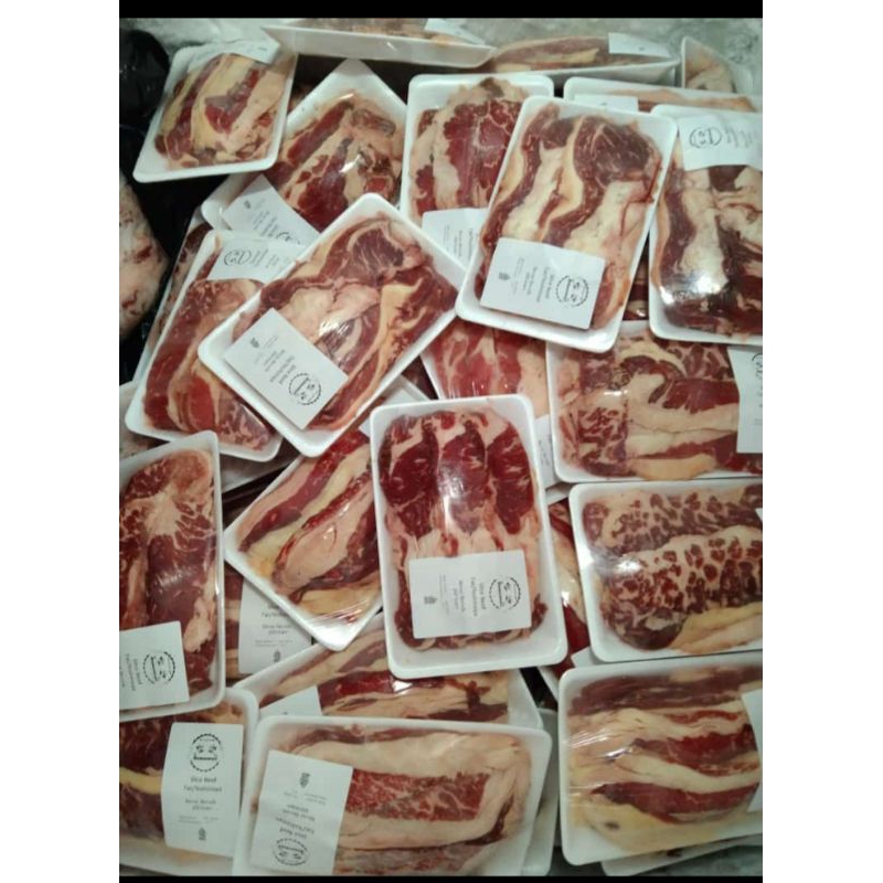 

Beef slice yhosinoya/ beef slice lemak 250-500gr